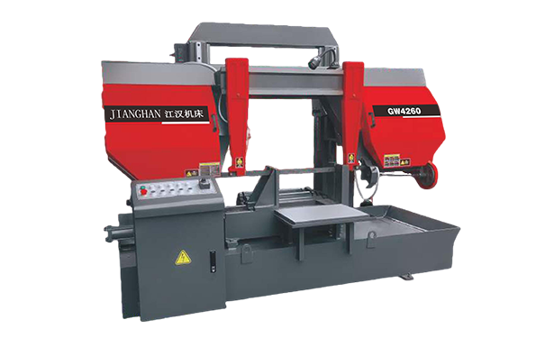 崇阳GW4260双柱龙门卧式带锯床