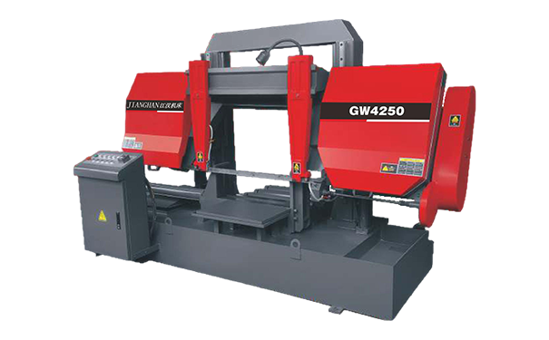 崇阳GW4250双柱龙门卧式带锯床